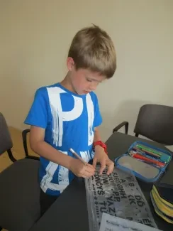 Škola v přírodě 1. A, 2. B, 4. A - Broumov (část 1)