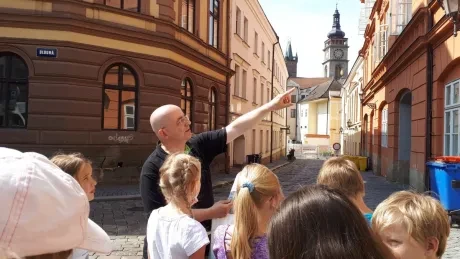 Za hradeckými lvy s architektem města_2. A