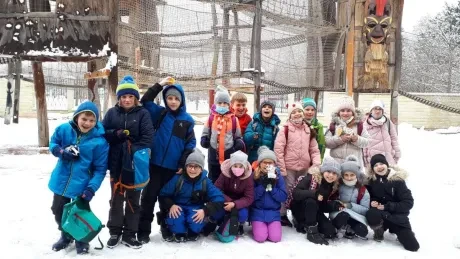 ZOO zdobení vánočních stromečků