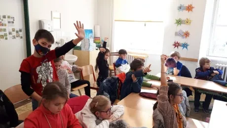 Městský strážník ve 3. A