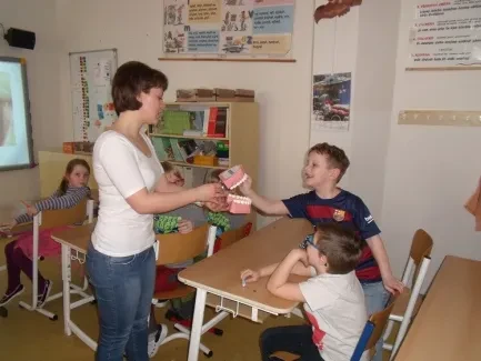 Přednáška o zubní hygieně v ŠD