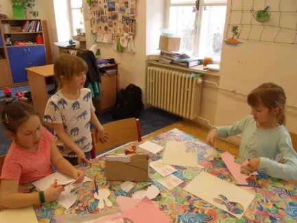 Postní cesta v ŠD u prvňáků