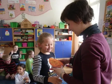 Postní cesta v ŠD u prvňáků