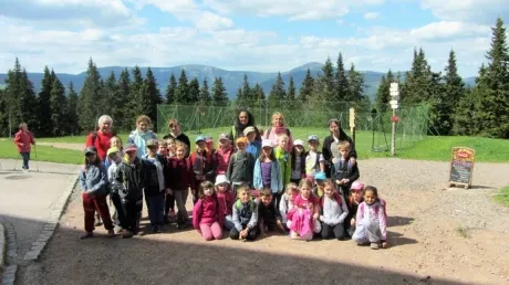 Škola v přírodě 1.B, 2.A - Janské Lázně (část 1)