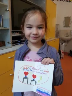 Malujeme pro Kačenku a Terezku