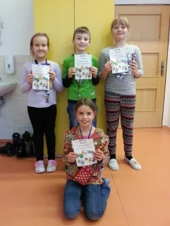 Hrátky ve sněhu v družině třeťáků