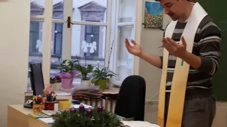 Žehnání adventních věnců