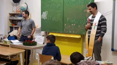 Žehnání adventních věnců