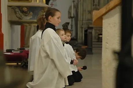 Mše svatá před Vánocemi