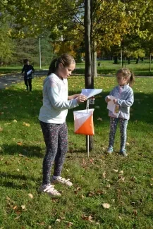 Liga škol_Orientační běh