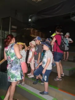 Výlet 1. A - Hučák, projížďka lodí