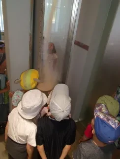 Výlet 1. A - Hučák, projížďka lodí