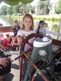 Výlet 1. A - Hučák, projížďka lodí