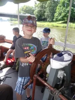 Výlet 1. A - Hučák, projížďka lodí