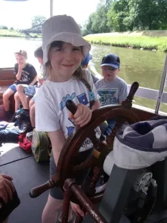 Výlet 1. A - Hučák, projížďka lodí