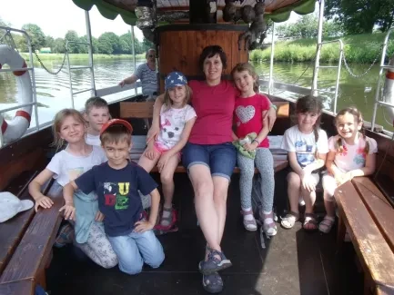 Výlet 1. A - Hučák, projížďka lodí