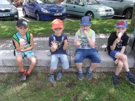 Výlet 1. A - Hučák, projížďka lodí