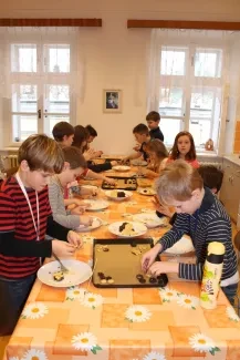 Pečení sušenek 3. A