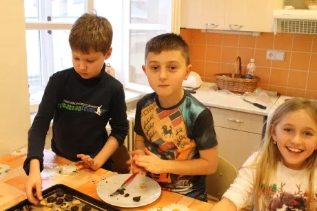 Pečení sušenek 3. A