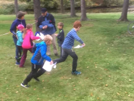 Liga škol_Orientační běh