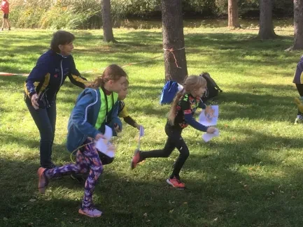 Liga škol_Orientační běh