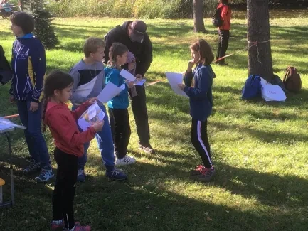 Liga škol_Orientační běh