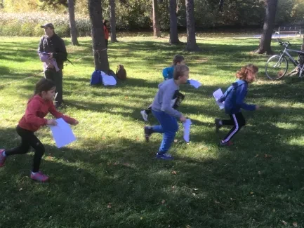 Liga škol_Orientační běh