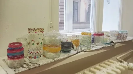 Landart a lampičky ve školní družině