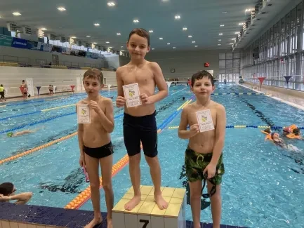 Plavecké závody_3. A a 4. A