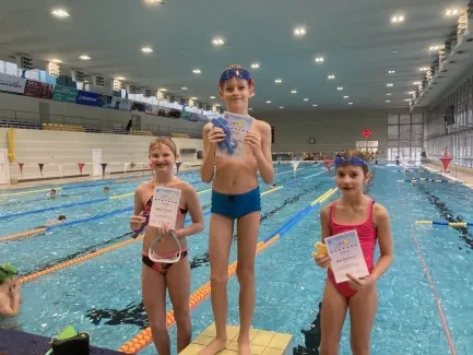 Plavecké závody_3. A a 4. A