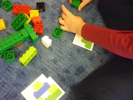 První seznámení s geometrií v 1. B