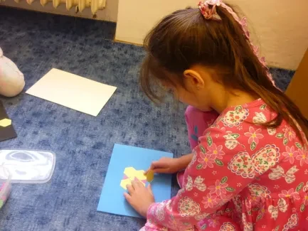 První seznámení s geometrií v 1. B