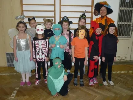 Masopust - karneval - 1. B a 2. A