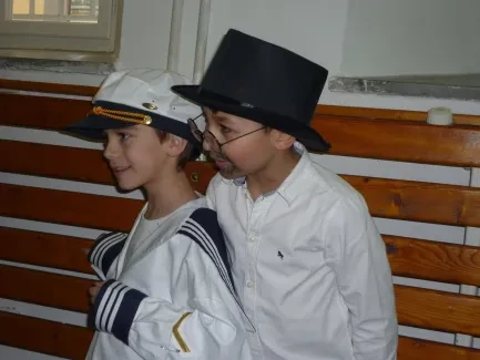 Masopust - karneval - 1. B a 2. A