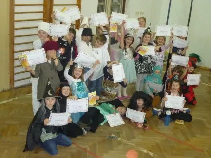 Masopust - karneval - 1. B a 2. A