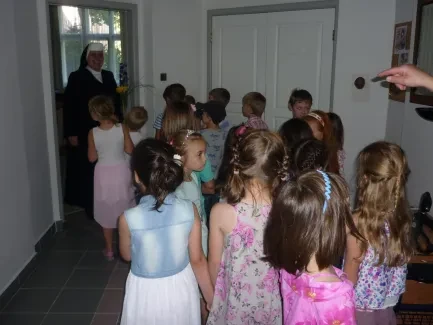 Návštěva v klášteře - 1. A a 1. B