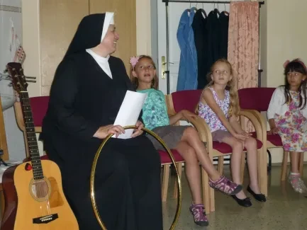 Návštěva v klášteře - 1. A a 1. B