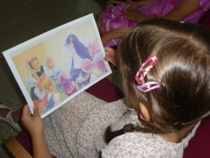 Návštěva v klášteře - 1. A a 1. B