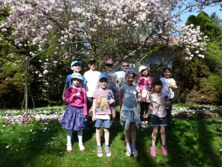 Četba venku - 1. A a 2. B