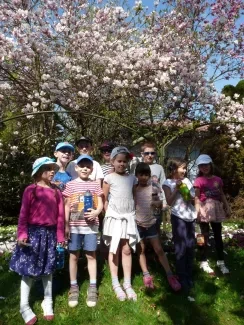 Četba venku - 1. A a 2. B