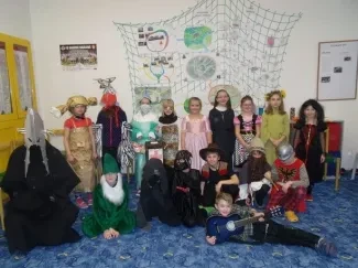 Karneval v ŠD u třeťáků