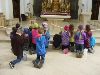 Druháci na velikonočním programu "Kameny"