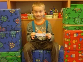 První seznámení s geometrií v 1. B