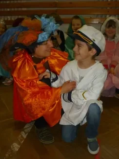 Masopust - karneval - 1. B a 2. A