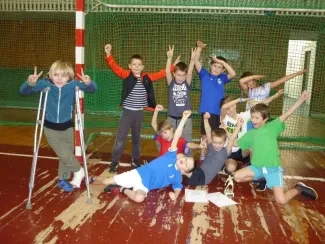 Fotbalový turnaj_1. a 2. třídy